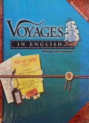 Voyages In English Gr 8 Writing And Grammar Brookes Elaine De Chantal Loyola Press