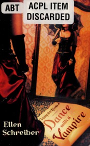 Vampire Kisses 4 Dance With A Vampire Schreiber Ellen