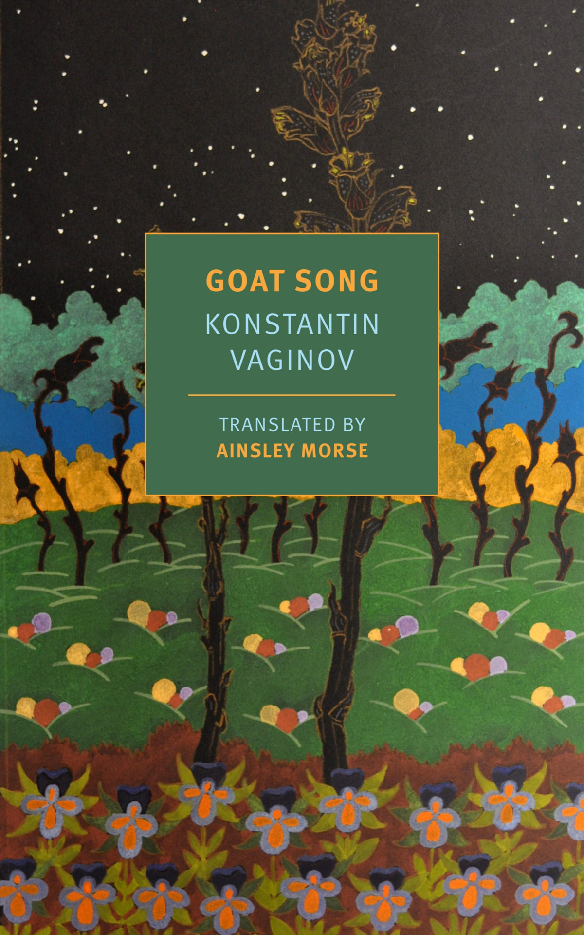 Goat Song Konstantin Vaginov