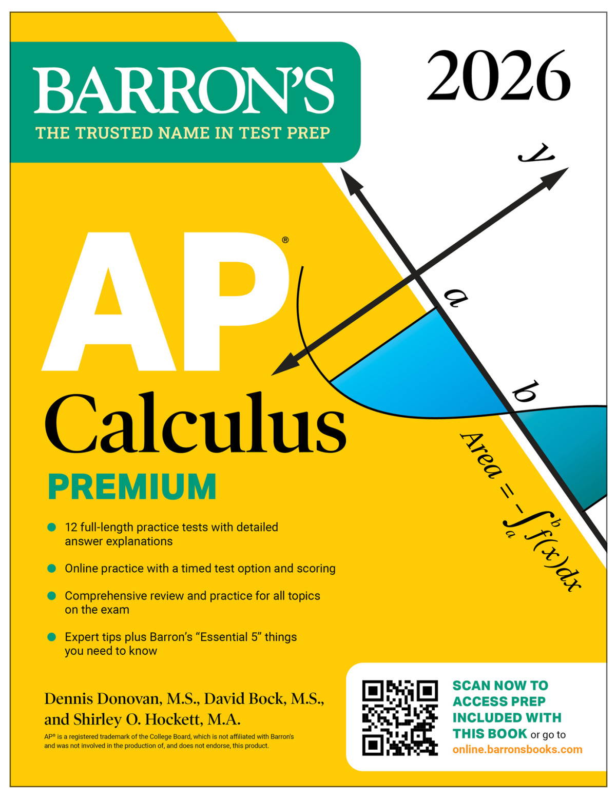 Ap Calculus Premium 2026 Dennis Donovan David Bock Shirley O Hockett