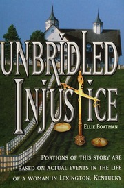 Unbridled Injustice Boatman Ellie
