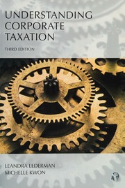 Understanding Corporate Taxation Lederman Leandra Author Kwon