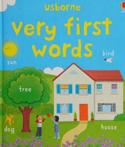 Usborne Very First Words Brooks Felicity Author Litchfield Jo