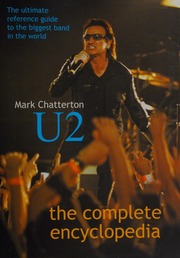 U2 The Complete Encyclopedia Chatterton Mark