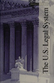 The Us Legal System Hall Timothy L 1955