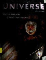 Universe 6th Ed Freedman Roger A Kaufmann William J