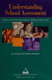 Understanding School Assessment A Parent And Community Guide To Helping Students Learn Chappuis