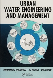 Urban Water Engineering And Management Karamouz Mohammad Moridi