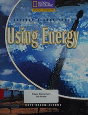 Using Energy Jerome Kate Boehm