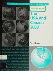 The Usa And Canada 2003 1 Edition Unknown