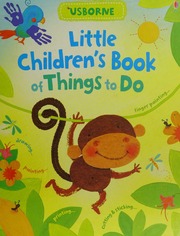 Usborne Little Childrens Book Of Things To Do Watt Fiona Allman
