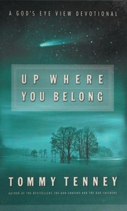 Up Where You Belong A Gods Eye View Devotional Tenney Tommy