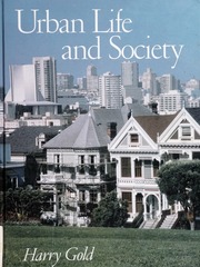 Urban Life And Society 1st Edition Harry Gold