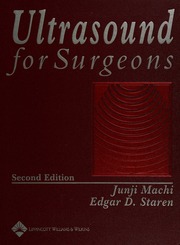 Ultrasound For Surgeons 2nd Ed Machi Junji Staren Edgar D
