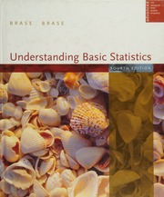 Understanding Basic Statistics Advancedfor Advanced High Shcool Students 4 Student Edition Brase