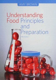 Understanding Food Principles And Preparation Brown Amy C
