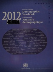 United Nations Demographic Yearbook 2012 Sixtythird Issuesoixantedeuxième édition United Nations