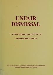 Unfair Dismissal A Guide To Relevant Case Law Rubenstein Michael