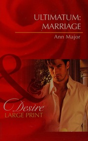 Ultimatum Marriage Major Ann