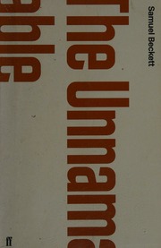 The Unnamable Beckett Samuel 19061989 Connor Steven 1955 A2swhk Firm