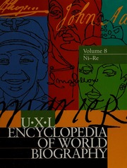 Uxl Encyclopedia Of World Biography Tyle Laura B
