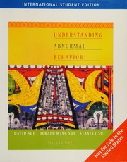 Understanding Abnormal Behaviour Sue David Sue Derald Wing Sue