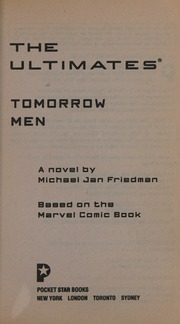 The Ultimates Tomorrow Men Pocket Star Books Pbk Ed Friedman