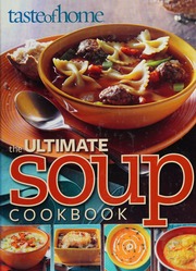 The Ultimate Soup Cookbook Glander Amy 1978