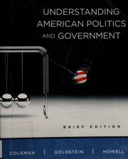 Understanding American Politics And Government Brief Edition None Coleman