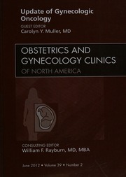 Update Of Gynecologic Oncology Muller Carolyn Y