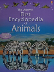 The Usborne First Encyclopaedia Of Animals Chandler Fiona