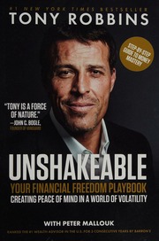 Unshakeable Your Financial Freedom Playbook Robbins Anthony
