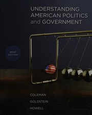 Understanding American Politics And Government Coleman John J