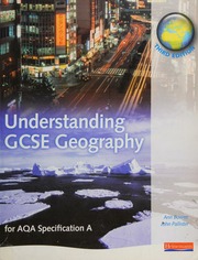 Understanding Gcse Geography For Aqa Specification A 3rd Ed Bowen