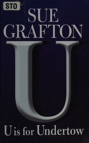 U Is For Undertow Large Print Edition Grafton Sue