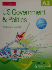 Us Government Politics 3rd Ed Bennett Anthony J