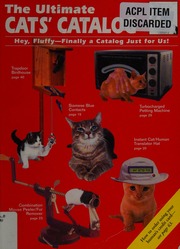 The Ultimate Cats Catalog Strobel Ray G Parchment Palette Firm