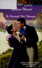 The Unsuitable Miss Martingale Barbara Hazard
