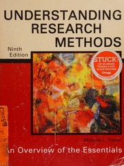 Understanding Research Methods An Overview Of The Essentials Patten