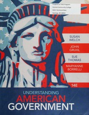 Understanding American Government Welch Susan Editor