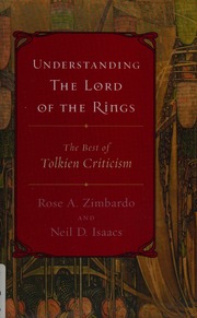 Understanding The Lord Of The Rings The Best Of Tolkien Criticism Zimbardo