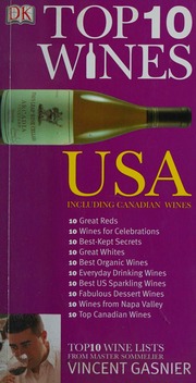 Usa Including Candadian Wines Gasnier Vincent 1974
