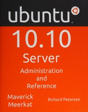 Ubuntu 1010 Server Administration And Reference Petersen Richard