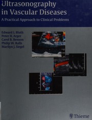 Ultrasonography In Vascular Diseases A Practical Approach To Clinical Problems 1 Edition Bluth