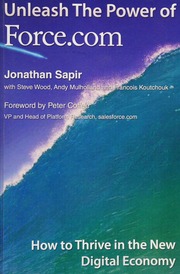 Unleash The Power Of Forcecom How To Thrive In The New Digital Economy Sapir