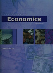 Understanding Economics Third Edition Dolan Edwin G Author