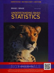 Understanding Basic Statistics Brase Charles Henry Brase Corrinne Pellillo