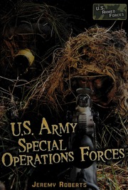 Us Army Special Operations Forces Roberts Jeremy 1956