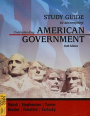 Understanding American Government 6th Edition Natoli Marie D