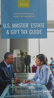 Us Master Estate And Gift Tax Guide 2015 Cch Tax Law Editors